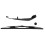 2Pcs Car Rear Window Windshield Wiper Arm Blade Set for  X5 E53 1999-2006 61627068076 5