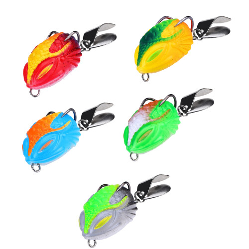High Performances Frogs Baits Realistic Frogs Shape Fishing-1 1