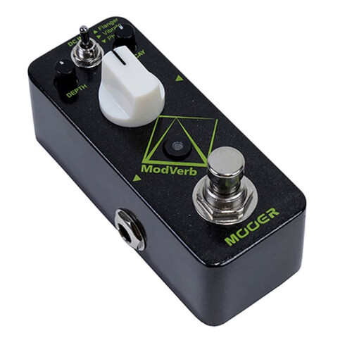 MOOER MRV4 ModVerb Reverb Pedal 3 Modes Modulation Guitar Effect Pedal with Tap Tempo Freeze Function Adjustable Parameters 1