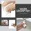 Almohadilla para maquillaje de forma triangular. White 5