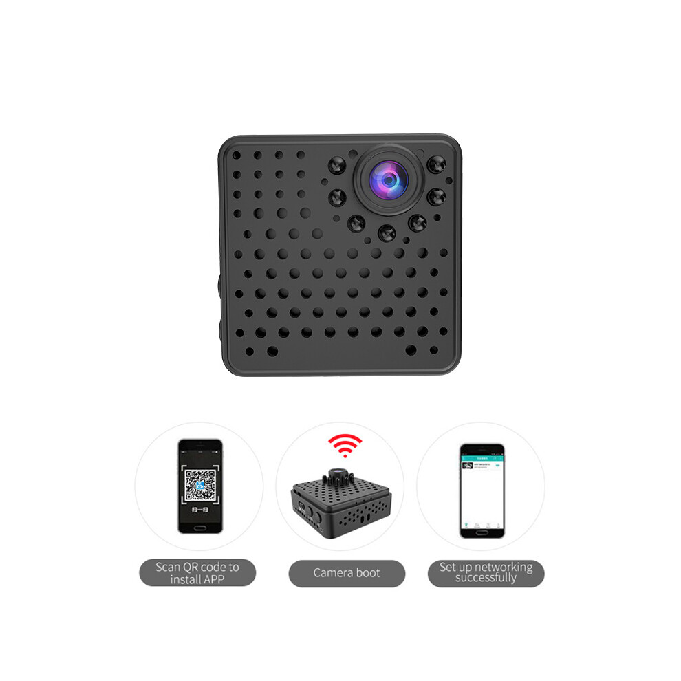 Home Security Cam: Manual Ir Night Vision, 6 Leds (3M), Motion Push Notification, 120, 64Gb, App 9193278268461
