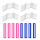Pack of 4Pcs Mahjong Instruction Card Reference Card-Blue 2