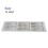 Pack of 4Pcs Mahjong Instruction Card Reference Card-Blue 6