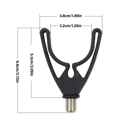 4Pcs Plastic Fishing Rod Rest Head Replacement Fish Rod Support 2
