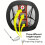Functioneel golftrainingsnet, donkere kleur, geschikt voor 4
