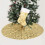 Saia para áRvore de Natal de 48 Polegadas com Capa Macia para DecoraçãO de Tapete de Floco de Neve e Saia para áRvore de Fazenda, Prata 5