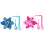 Baby Carriage Windmill Decoration,Flower Patterned Handlebar Windmill,  Decoration Accessories for Bikes 1
