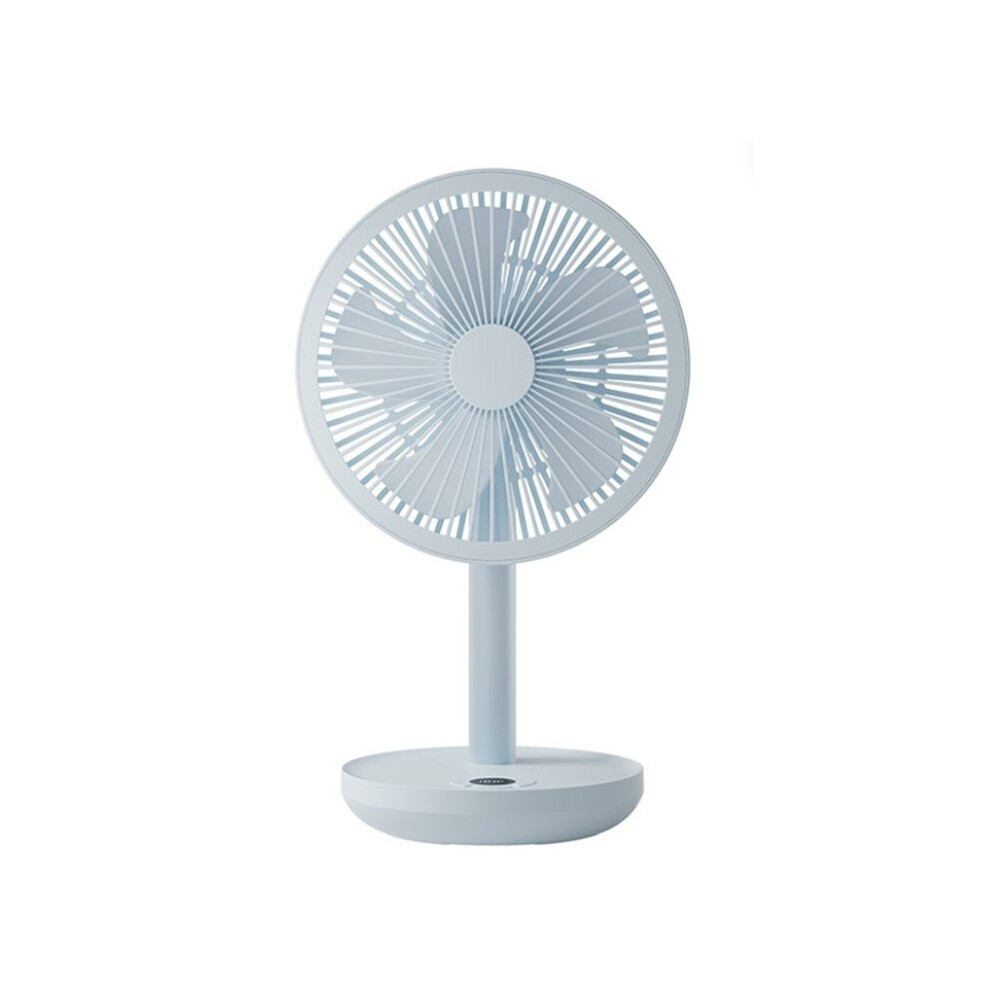 Oscillating Desktop Fan 4000Mah Usb Rechargeable Quiet Table Fan 5 Wind Speeds Adjustable Portable Cooling Fan B 4713194494826