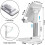 Foldable Smartphone and Tablet Stand. Adjustable Multi-Angle Stand with Extendable Arm for iPhone 11, iPad, Huawei (White) 4
