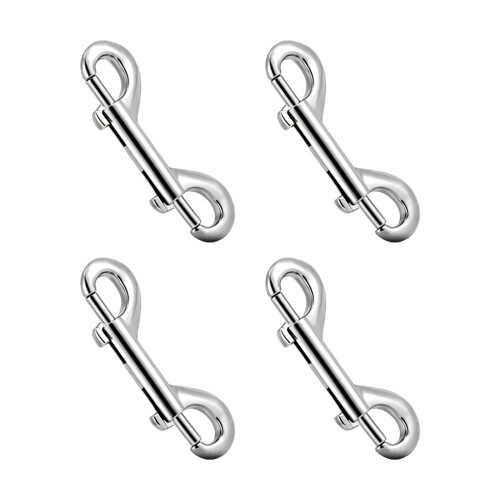 4Pcs Rustproof Double Ended Bolt Snap Hook For Horse-88mm 1