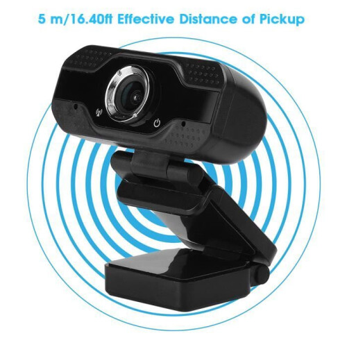 Webcam - U-8-N - 1080P - USB - Ingebouwde microfoon - Digitale ruisonderdrukking 2