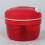 Vegetable Chopper - Manual - Red - Easy to use - Time-saving - Plastic 4
