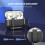 Rigid TPU Case for AirPods Pro Full Protection with Secure Lock and Durable Hard Shell Design 2