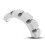 Selbstklebender Kabelhalter / Kabelverteiler mit 6 Schlitzen White 5