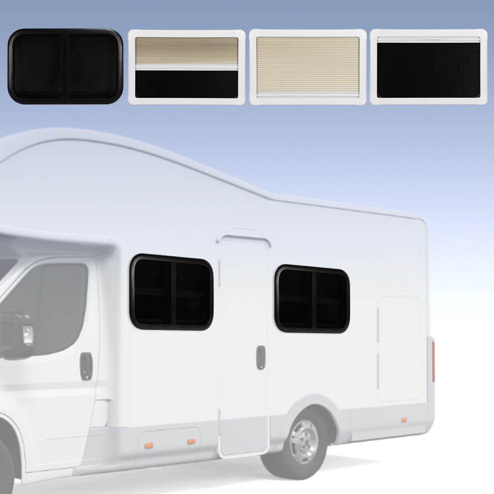 Uv Blocking Rv Window 800X500mm Black 7293282635562