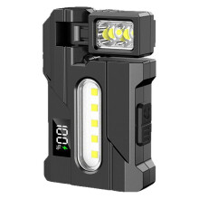 Flashlight 1200Lumens Portable Pocket Light Double Light Sources for Outdoor Camping Hiking Adventure Emergency