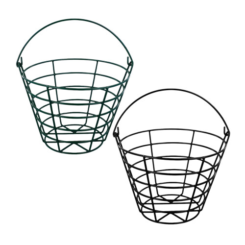 Premium Golf Ball Holder Basket Shielded Coated Wire Net-Black 1