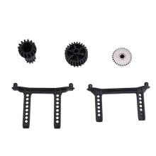 Engrenagens de Transmissão para Atualização de Carro RC + Kit de Suporte de Carroceria para XLH X9115 X9116 9120 Acessórios para Carro RC