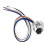 NMEA 2000 for M12 5Pin A Code Femal Cable Bulkhead Front Panel Mount IP67 Pre-Assembly Pigtail Wireable Socket 4