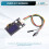 Écran OLED 0,96 Pouce 128 X 64, Module LCD IIC SSD 1306 SH1106 avec Câble 2