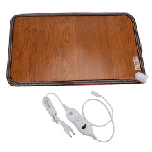60W PU Heating Foot Mat Warmer Electric Heating Pads Feet Leg Warmer Carpet for Home Office Thermostat Warming Tools(EU)
