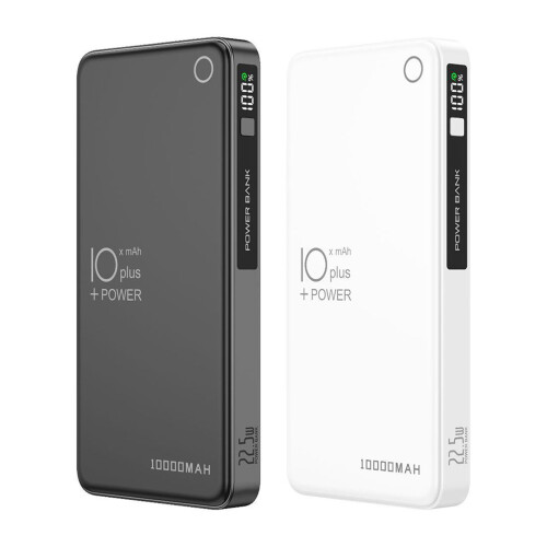 22,5 W snellaadvermogen Batterijhouder Case-Zwart 2