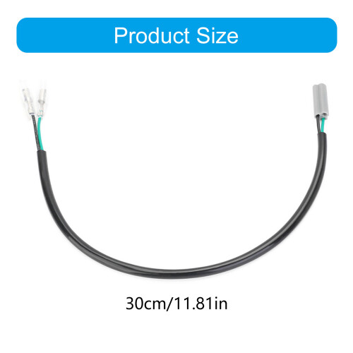 Easy To Install Motorcycle License Plate Light Connector For 2