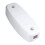 3X Compact en Plastique Blanc Cordon Integre Interrupteur  de Lampe, de Lumiere 3