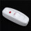 3X Compact White Plastic in- Cord Light Lamp 5