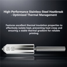 Conjunto de 3 Bicos com Capa de Silicone para Hotend para para Kobra S1 Max com Heatbreak. Instalação Rápida, Substitui Peças Do Extrusor.