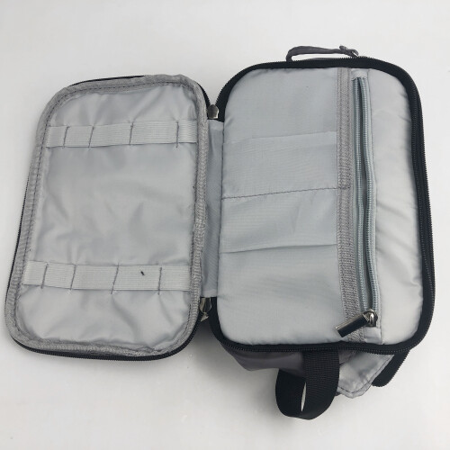 Geräumiger Kosmetikkoffer mit Griff Grey 1