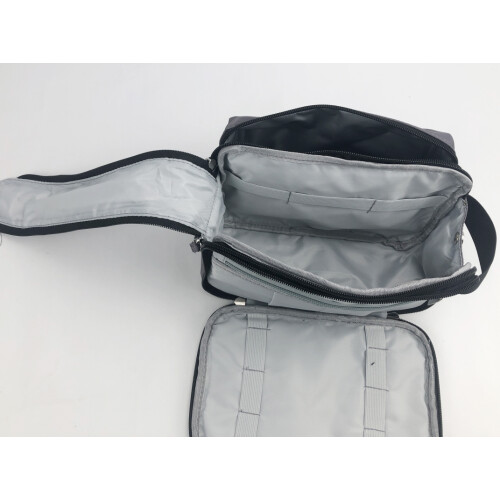 Geräumiger Kosmetikkoffer mit Griff Grey 2