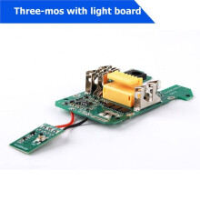 18V 3MOS Li-Ion Battery Protection Board for  5S Power Tools Protection Circuit Board Moisture-Proof with  Port