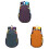 Sac à dos de randonnée imperméable de grande-Couleur caramel 2