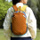 Sac à dos de randonnée imperméable de grande-Couleur caramel 8