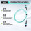 MPO Patchcord 12 Core OM3 Patch Cable Optic Cable Multi Mode OM3 Mpo for 100G 40G Module 12 Core OM3 Mpo Patchcord A 7
