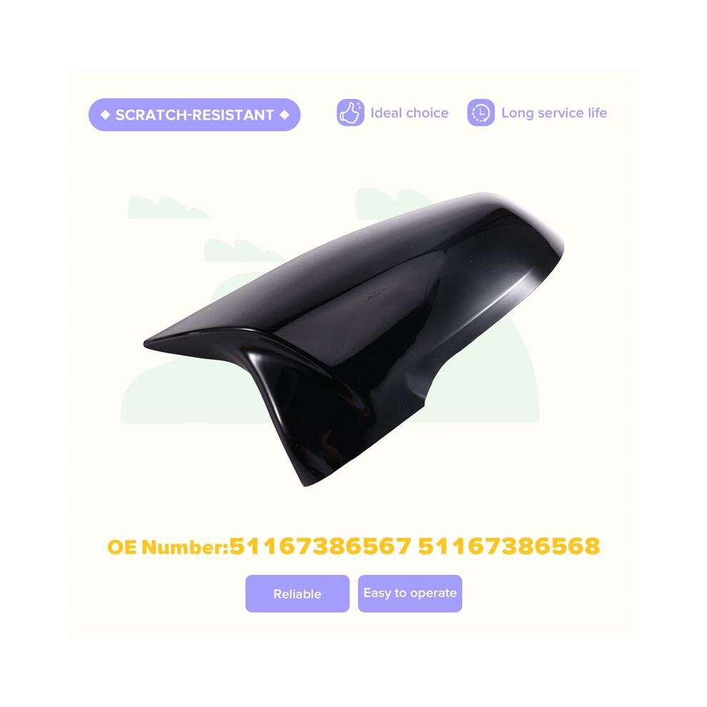 Car Rear View Side Mirror Cover Accessories 51167386567 51167386568 For X4 F48 F49 F46 F39 F52 G29 4712988064450
