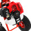 gas powered lawn sweeper 43cc hand-pull start leaf collector 8