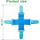 4 Pack Bed Sheet Detangler Reduces Laundry Tangles Keep Bed Sheets/Duvet Covers/Blankets From Tangling, Twisting 3
