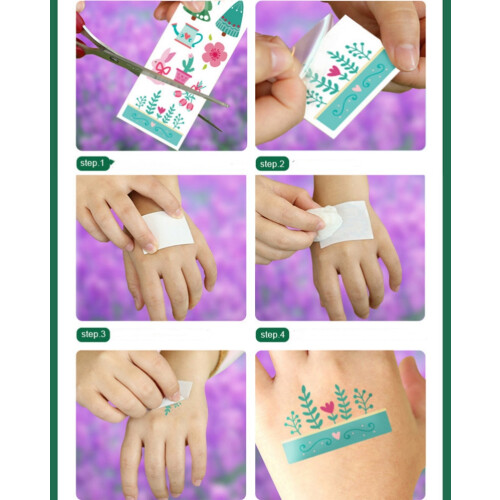Temporära Vattentäta Tatueringar, 14-pack   Orm 1