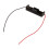 10pcs 15.2cm Wire Pipe Plastic 1 X 1.5V AAA Battery Storage Case Holder Black 3