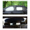 Pack-6 Car Windshield Sun Shade Set Silver 3