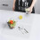 Transparent Kitchen Mat,Coffee Table Mat,Table Protector,Waterproof Placemats,Worktop Saver,Placemat Set 16 Pieces 6
