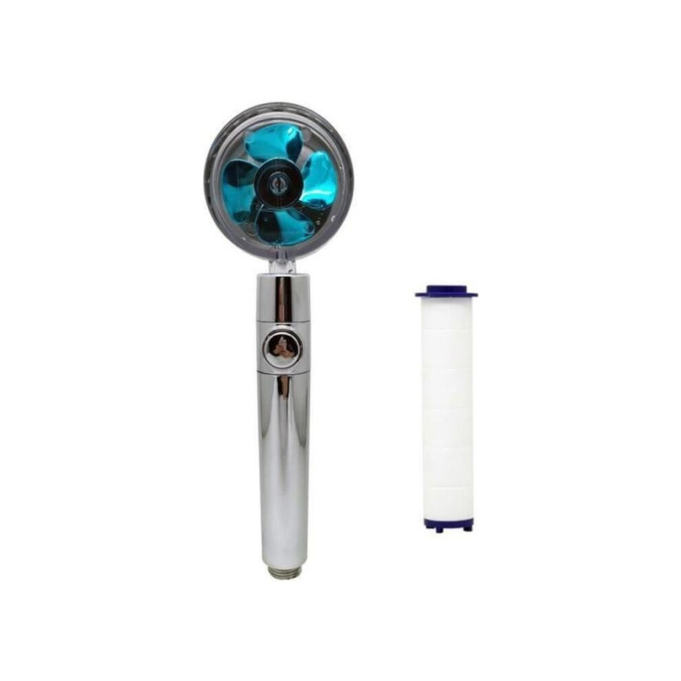 High-Pressure Shower Head, 360 Rotating Shower Head, Water-Saving Shower Head With Filter And Switch 9149891700086