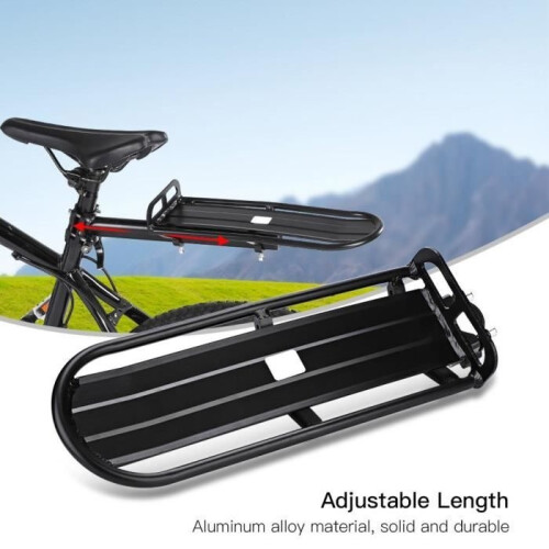 Luggage rack - RAC - Aluminum alloy - Adjustable - Black