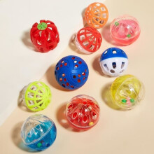 Cat Toy - Jingle Bell - 20 Pieces - High-Quality Plastic - Random Colors