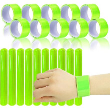Reflective armband, high-visibility safety band for cycling, jogging and other activities (20pcs)