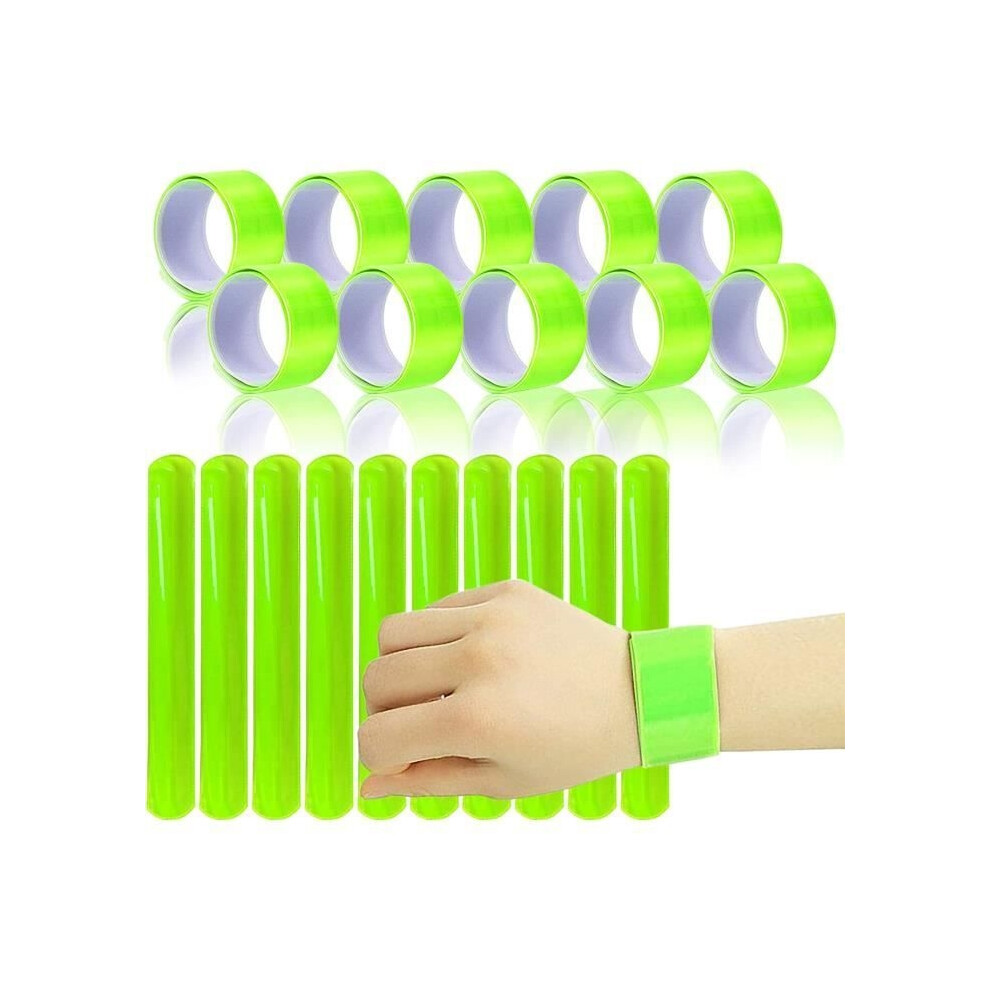 Reflective Armband, High-Visibility Safety Band For Cycling, Jogging And Other Activities (20Pcs) 9149891701083