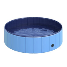 PawHut - Dog Pool - Plastic - 120x120x30cm - Blue