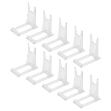 10 Adjustable Corner Display Stands for Plates, Handbags, Pouches, Photos, Trays, Books, Dishes and Items